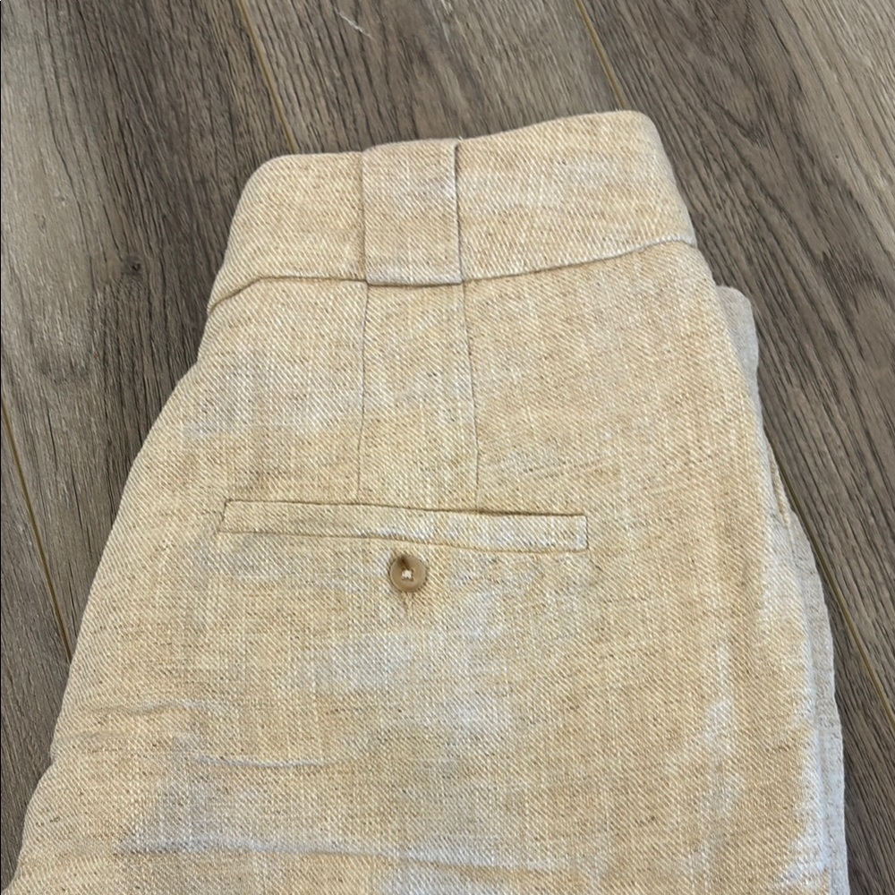 Dynamite Tan linen with Relaxed Straight-Leg Fit - Picture 9 of 13